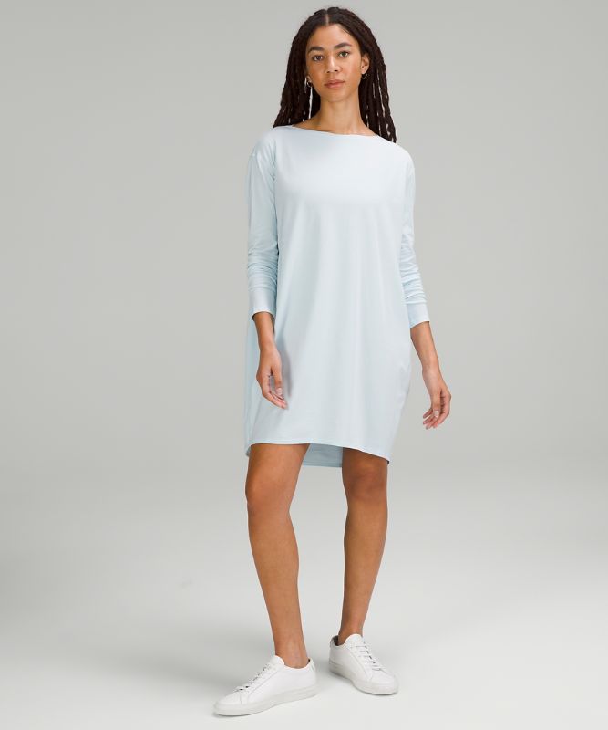 Back in Action Long-Sleeve Dress