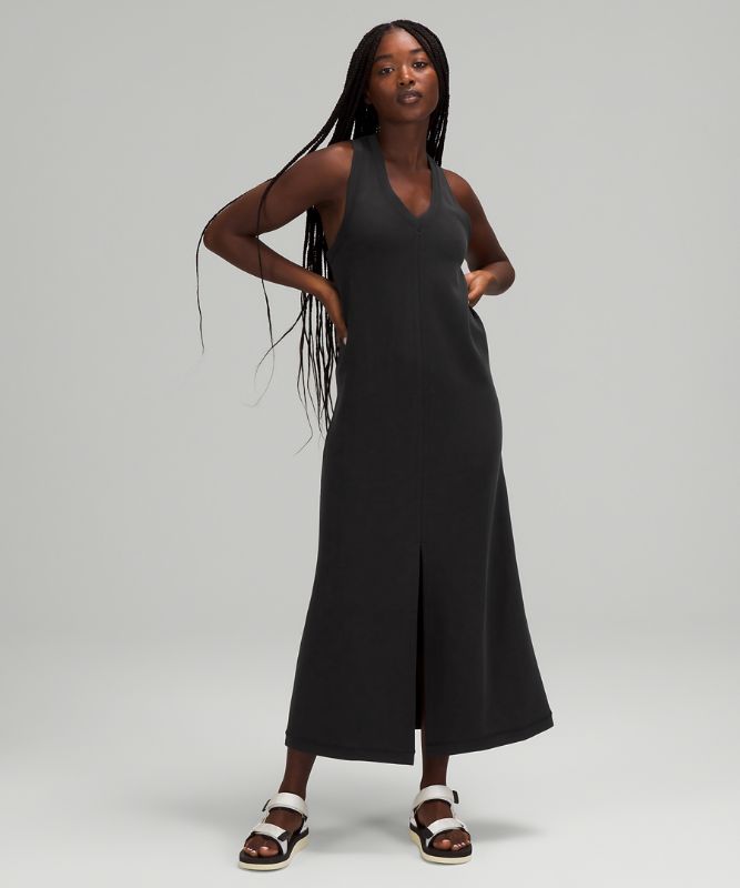 Ease of it All V-Neck Midi Dress Softstreme™