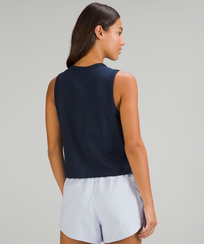 Classic-Fit Cotton-Blend Tank Top