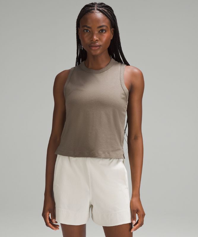 Classic-Fit Cotton-Blend Tank Top