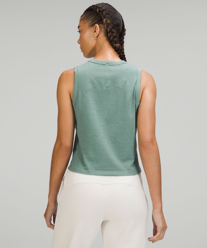 Classic-Fit Cotton-Blend Tank Top