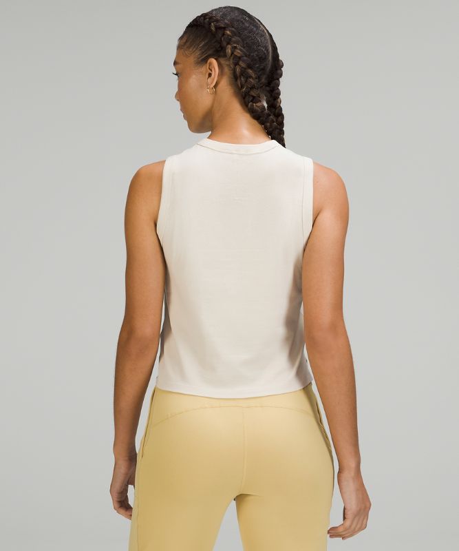 Classic-Fit Cotton-Blend Tank Top