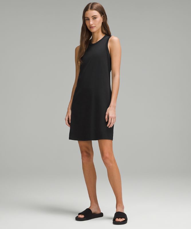 Classic-Fit Cotton-Blend Dress