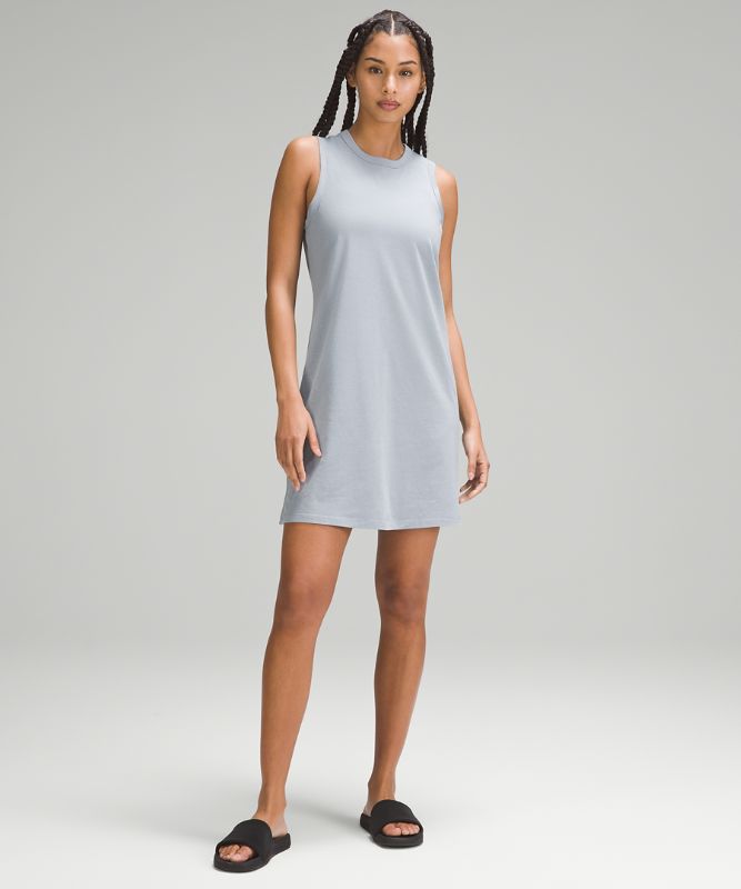 Classic-Fit Cotton-Blend Dress