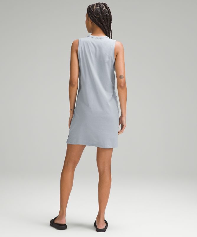 Classic-Fit Cotton-Blend Dress