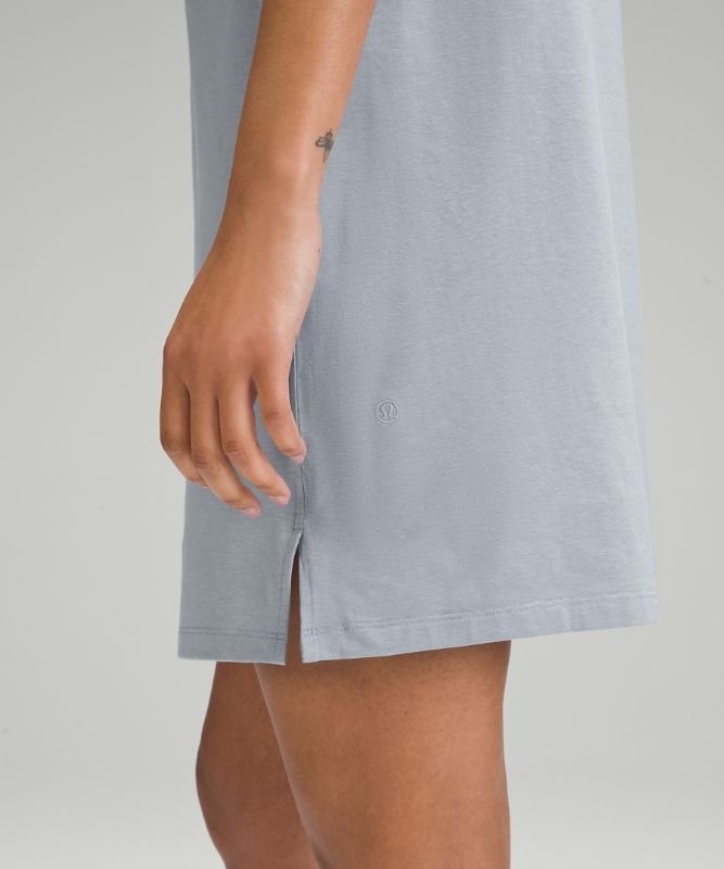 Classic-Fit Cotton-Blend Dress