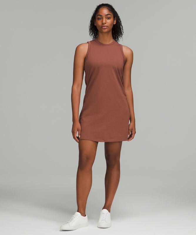 Classic-Fit Cotton-Blend Dress