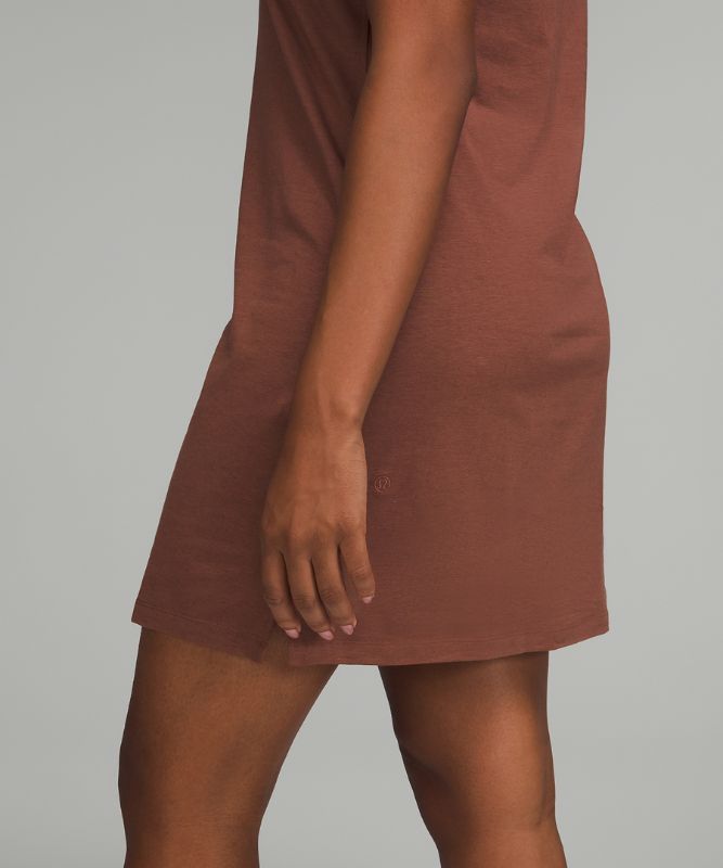 Classic-Fit Cotton-Blend Dress