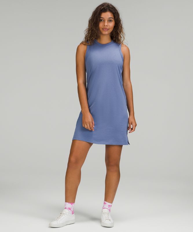 Classic-Fit Cotton-Blend Dress