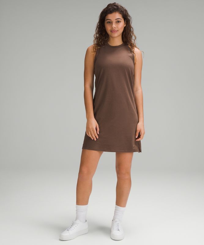 Classic-Fit Cotton-Blend Dress