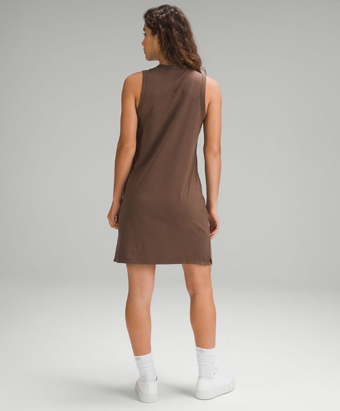 Classic-Fit Cotton-Blend Dress