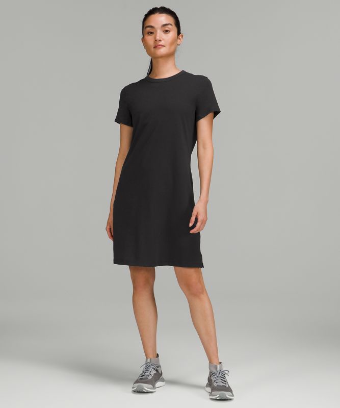 Classic-Fit Cotton-Blend T-Shirt Dress