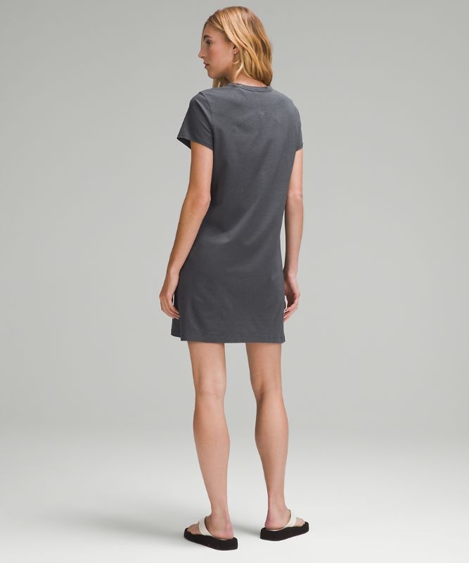 Classic-Fit Cotton-Blend T-Shirt Dress