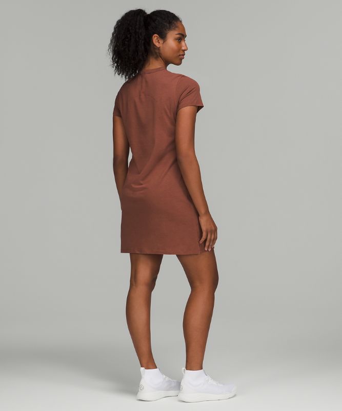 Classic-Fit Cotton-Blend T-Shirt Dress