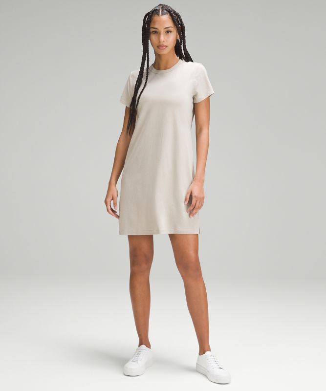 Classic-Fit Cotton-Blend T-Shirt Dress