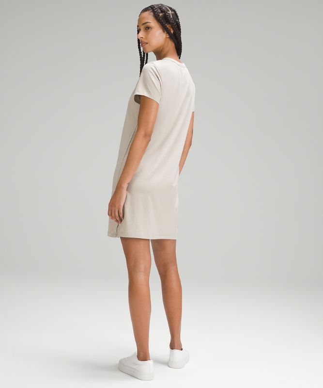 Classic-Fit Cotton-Blend T-Shirt Dress