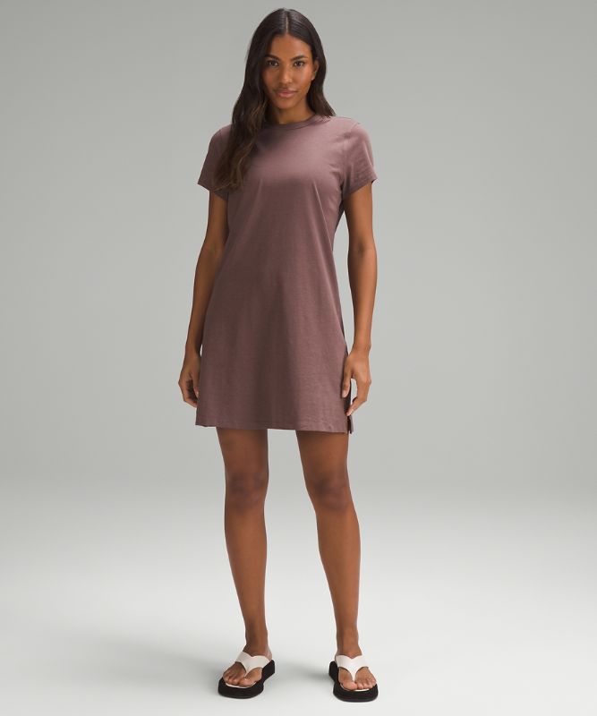 Classic-Fit Cotton-Blend T-Shirt Dress