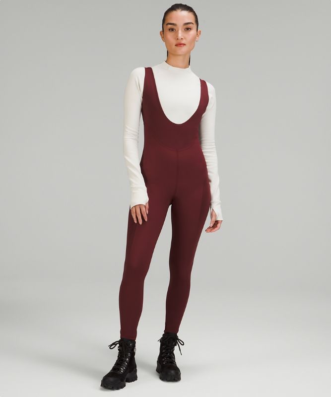 Ribbed Nulux Skiing Bodysuit