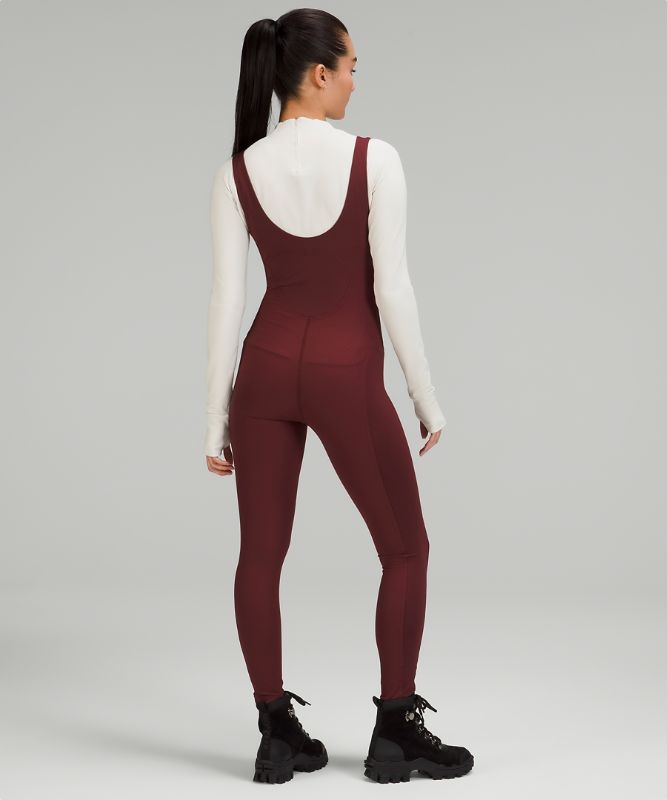 Ribbed Nulux Skiing Bodysuit