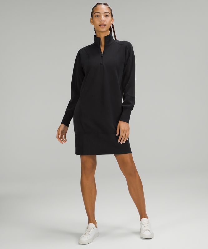 Softstreme Long-Sleeve Half-Zip Dress