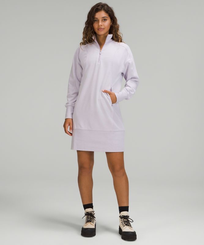 Softstreme Long-Sleeve Half-Zip Dress
