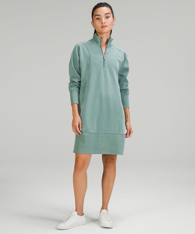 Softstreme Long-Sleeve Half-Zip Dress