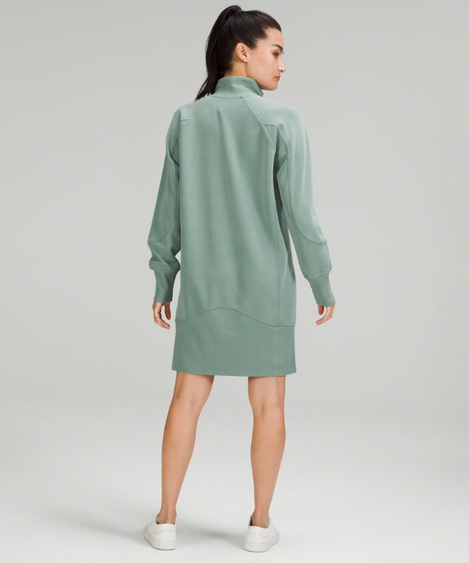 Softstreme Long-Sleeve Half-Zip Dress