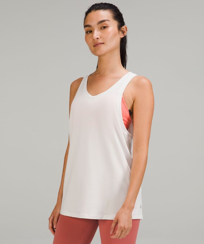 2-in-1 Cut-Out Yoga Tank Top