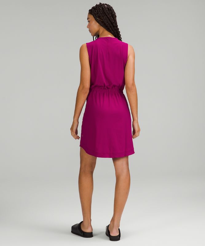 Lightweight High-Neck Dress