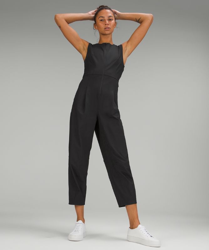 Warpstreme Zip-Front Jumpsuit Online Only