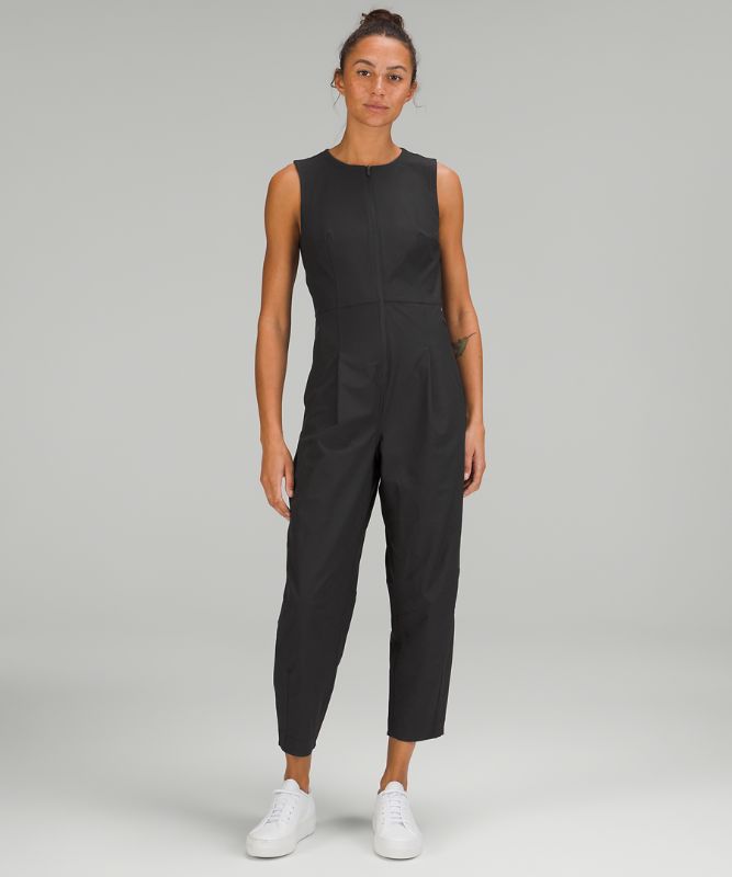 Warpstreme Zip-Front Jumpsuit Online Only