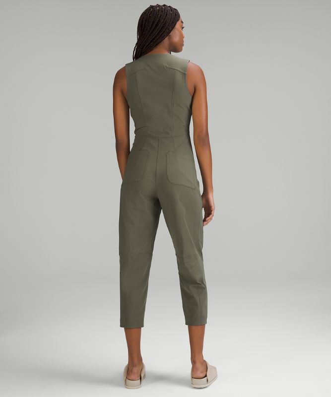 Warpstreme Zip-Front Jumpsuit Online Only