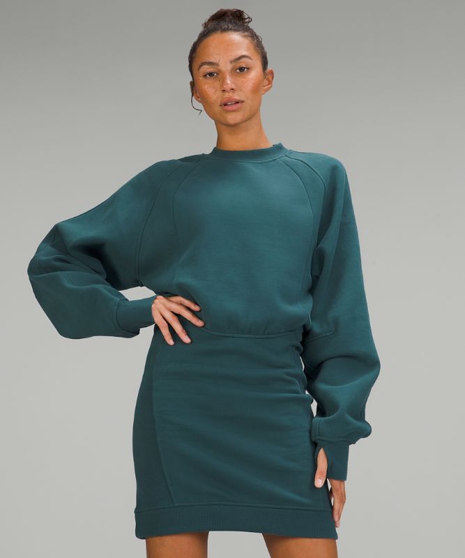 Scuba Long Sleeve Dress Online Only