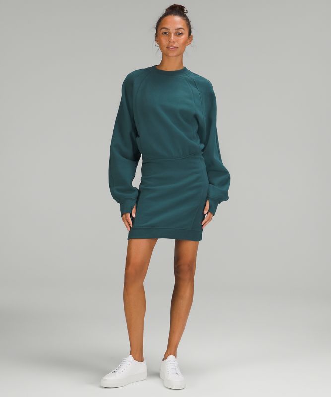 Scuba Long Sleeve Dress Online Only