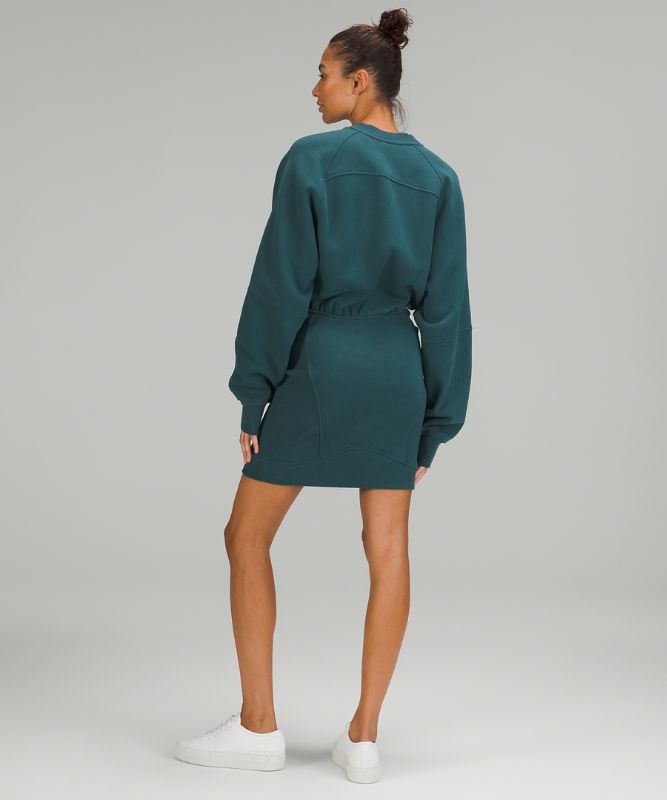 Scuba Long Sleeve Dress Online Only