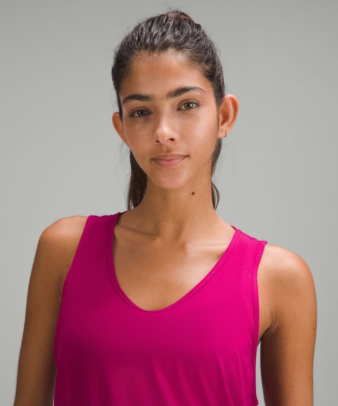 Flow Y 2-in-1 Tie-Back Yoga Tank Top