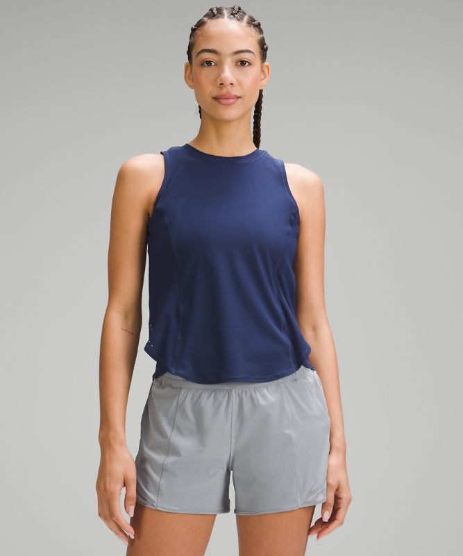 Fold-Over Running Tank Top *Online Only