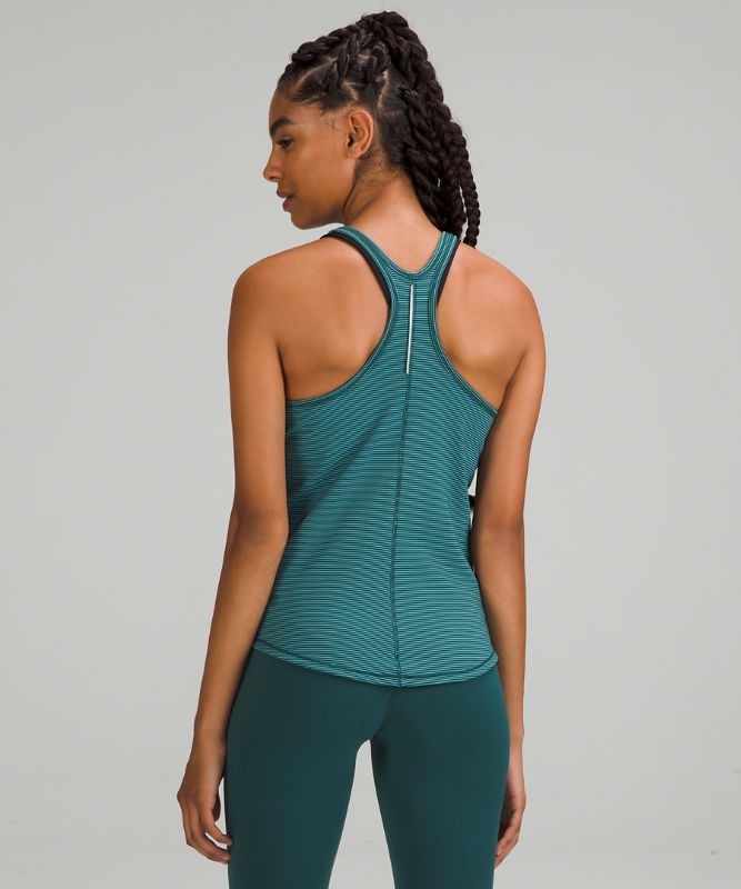 Base Pace Two-Toned Ribbed Tank Top