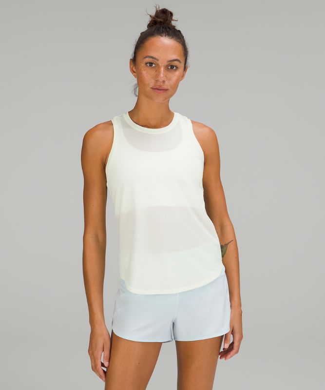 High-Neck Running and Training Tank Top