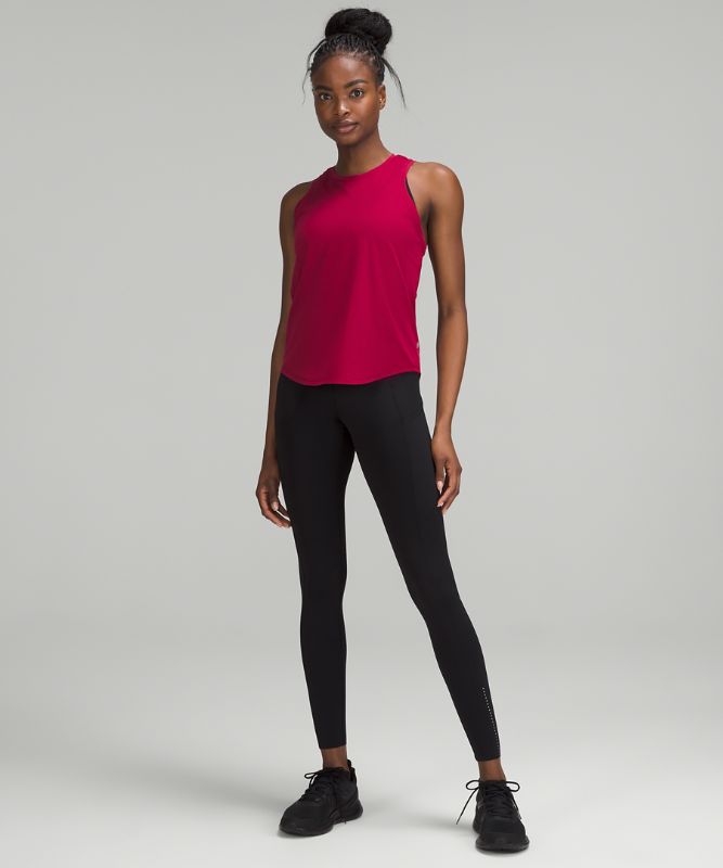 High-Neck Running and Training Tank Top