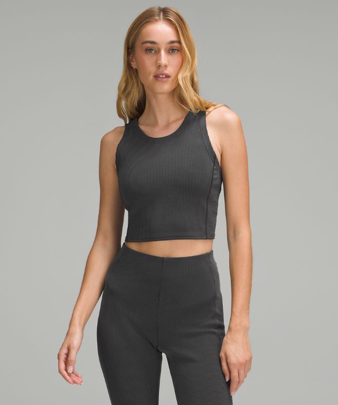 Ribbed Softstreme Cropped Tank Top