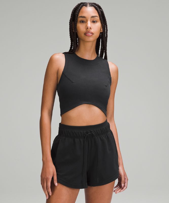 Heavyweight Cotton Cropped Tank Top