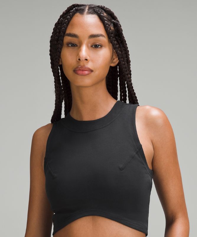 Heavyweight Cotton Cropped Tank Top