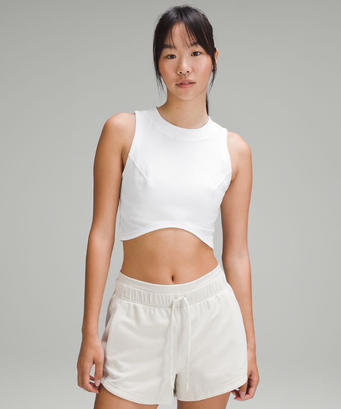 Heavyweight Cotton Cropped Tank Top