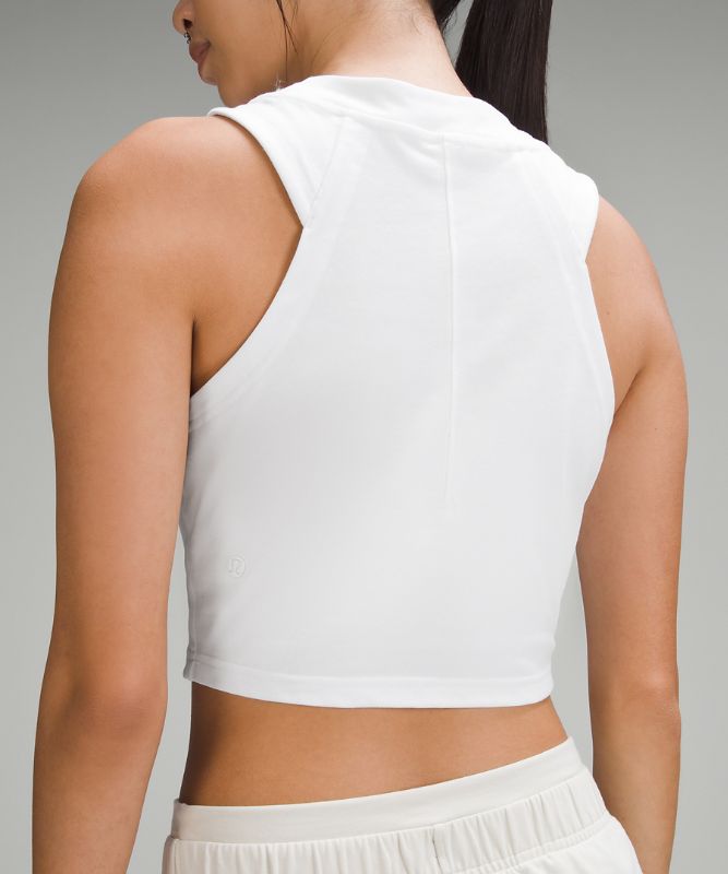 Heavyweight Cotton Cropped Tank Top