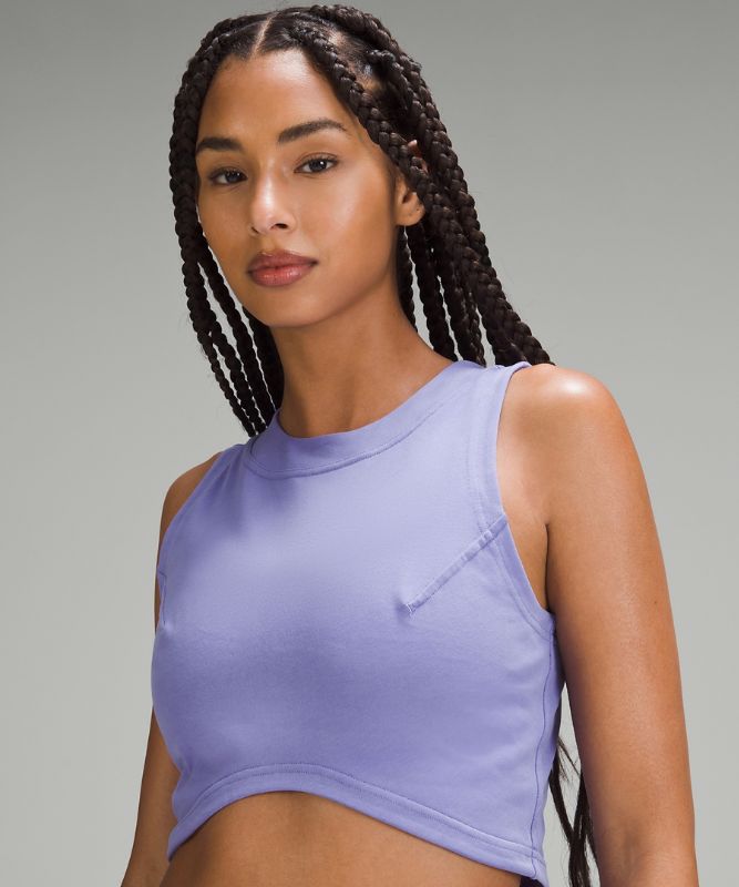 Heavyweight Cotton Cropped Tank Top