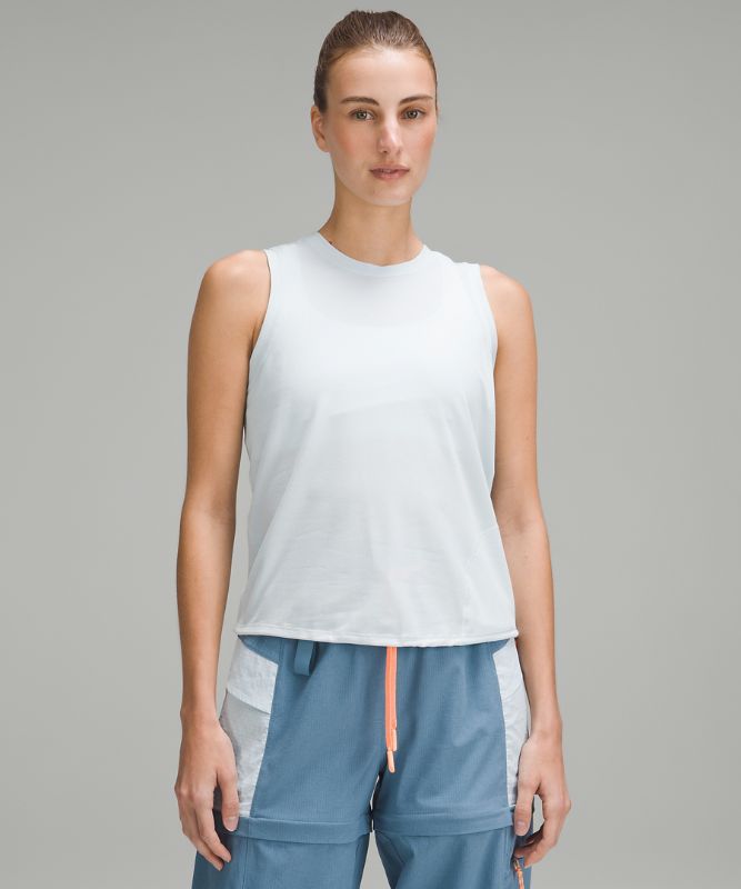 Lightweight Cinched Hem Hiking Tank Top