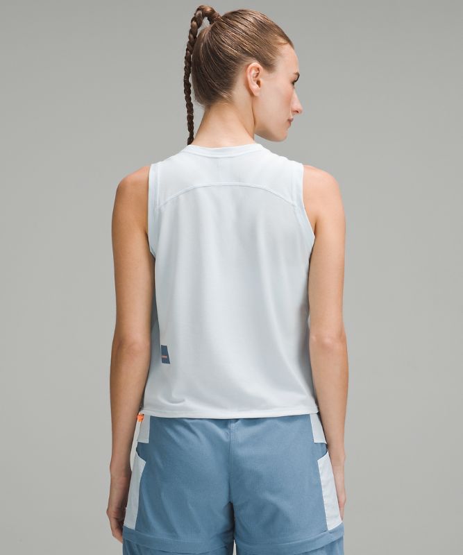 Lightweight Cinched Hem Hiking Tank Top