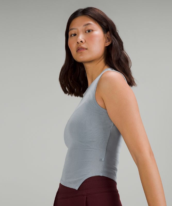 Asymmetrical Hem Tank Top