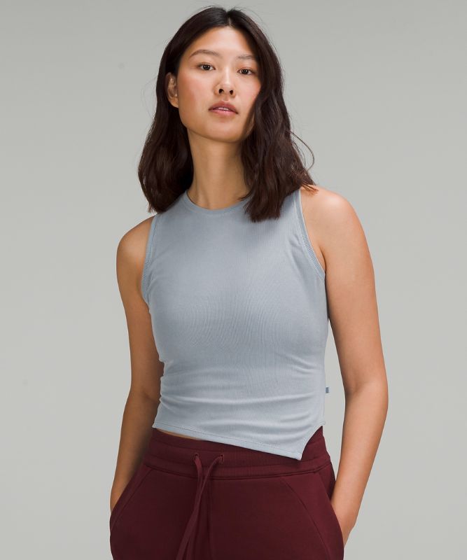 Asymmetrical Hem Tank Top